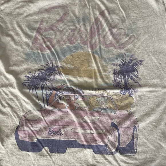 BARBIE X HOLLISTER Car Graphic Tee T-Shirt - Picture 3 of 6